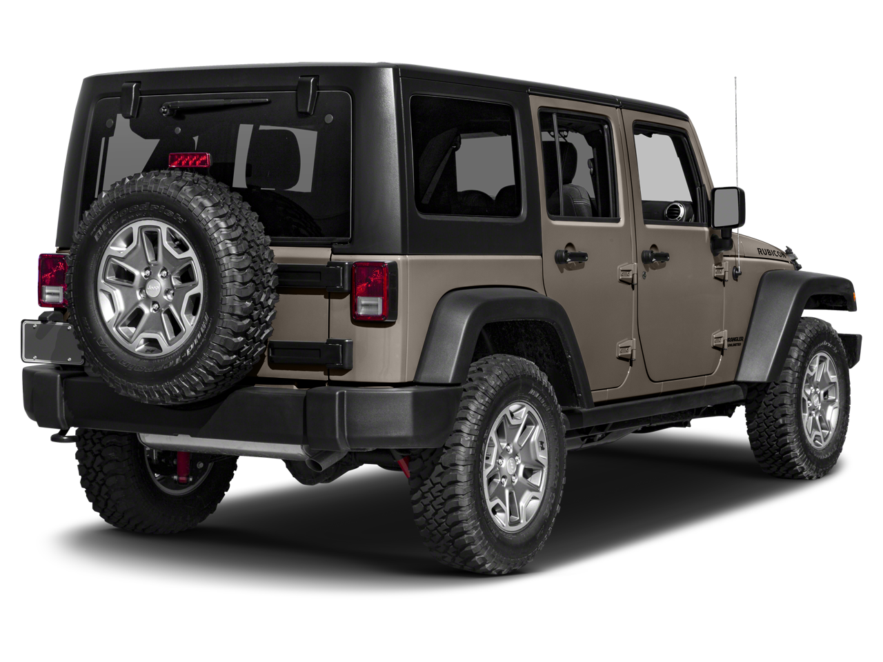 2015 Jeep Wrangler Unlimited Rubicon Jack Up Car- 3 Panel Removable Hard Top
