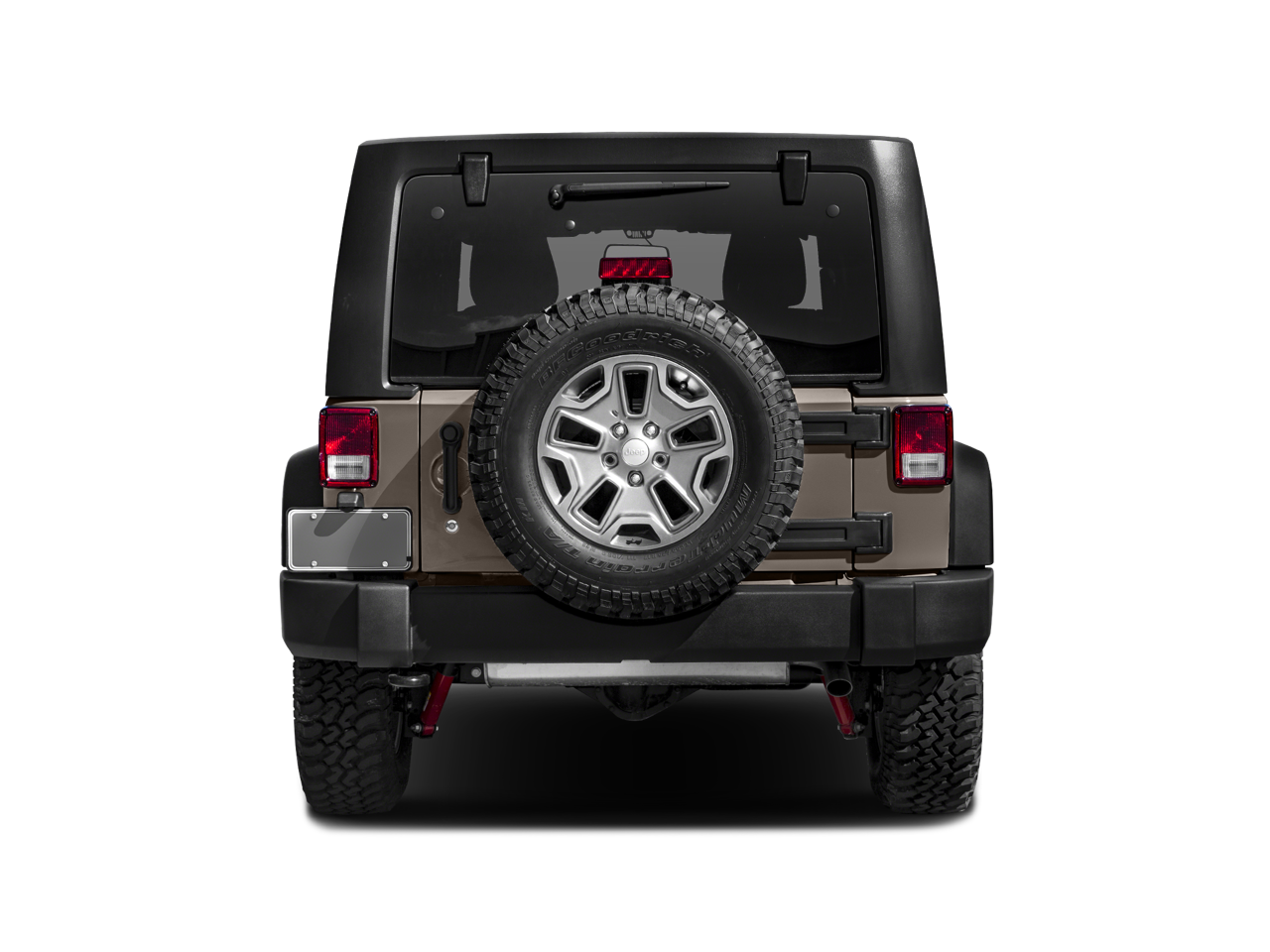 2015 Jeep Wrangler Unlimited Rubicon Jack Up Car- 3 Panel Removable Hard Top