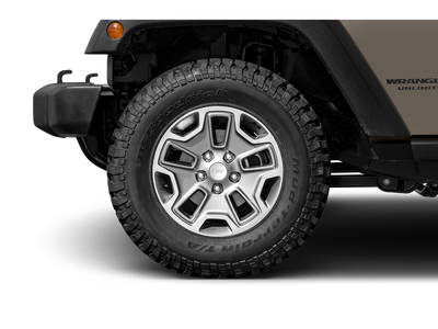 2015 Jeep Wrangler Unlimited Rubicon Jack Up Car- 3 Panel Removable Hard Top