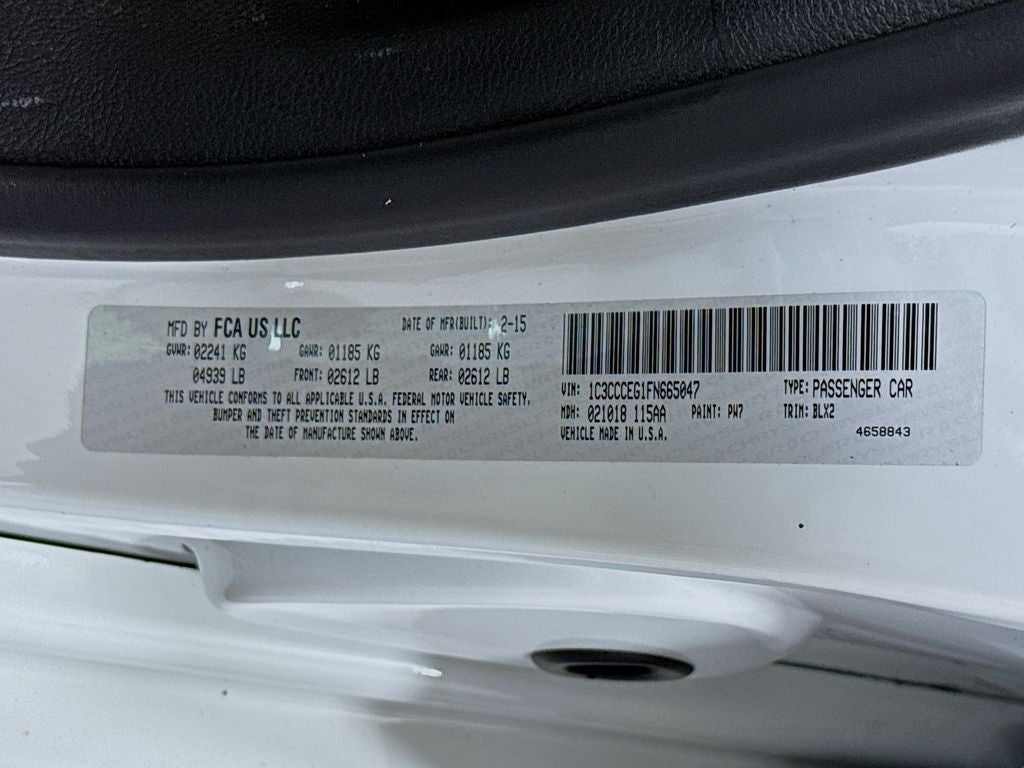 2015 Chrysler 200 C AWD