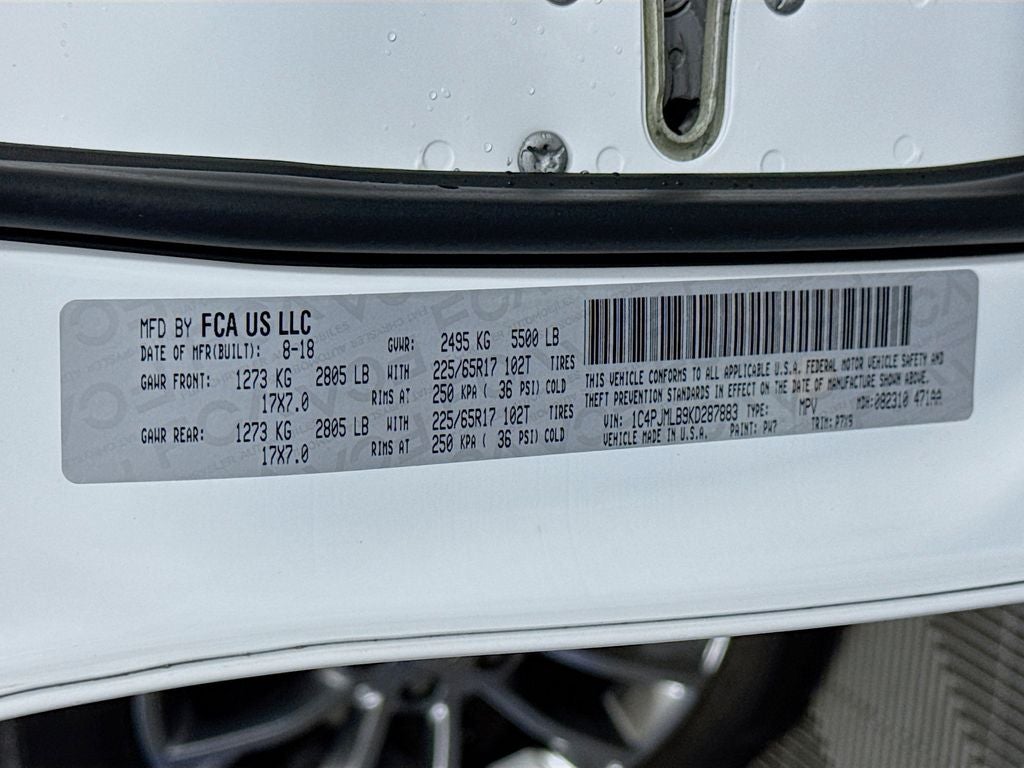 2019 Jeep Cherokee Latitude Plus 4X4