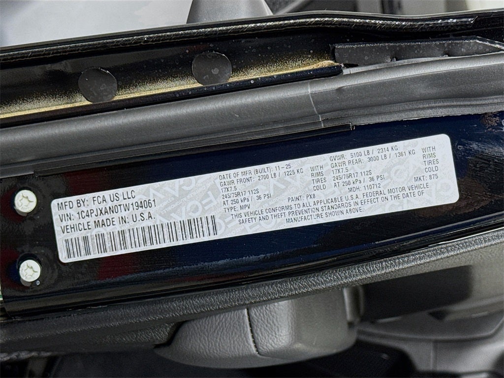 2026 Jeep Wrangler Sport S