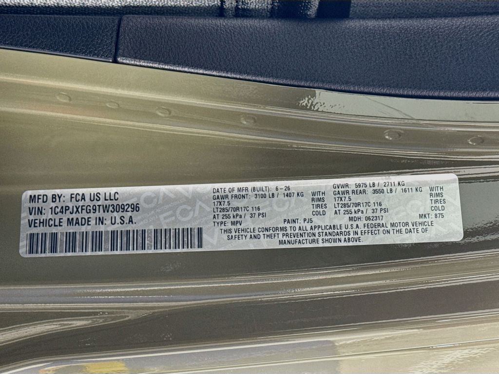 2026 Jeep Wrangler Rubicon