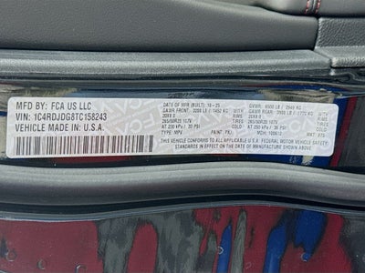 2026 Dodge Durango GT BLACK TOP-REDLINE AWD