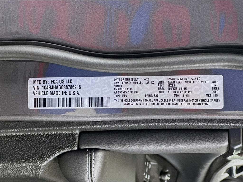 2025 Jeep Grand Cherokee Altitude X