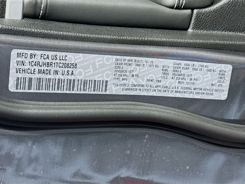 2026 Jeep Grand Cherokee Limited