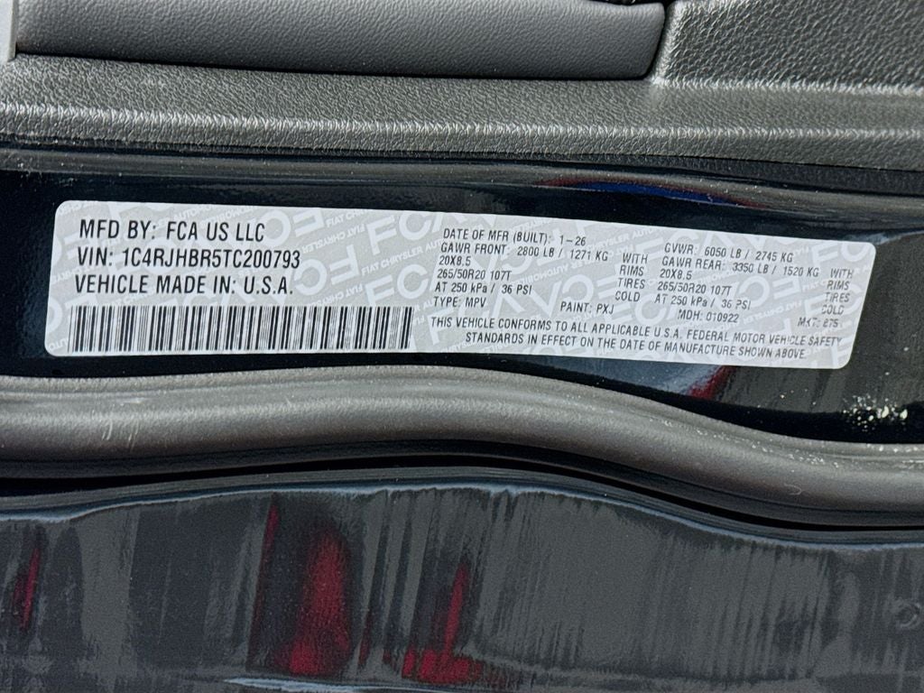 2026 Jeep Grand Cherokee Limited