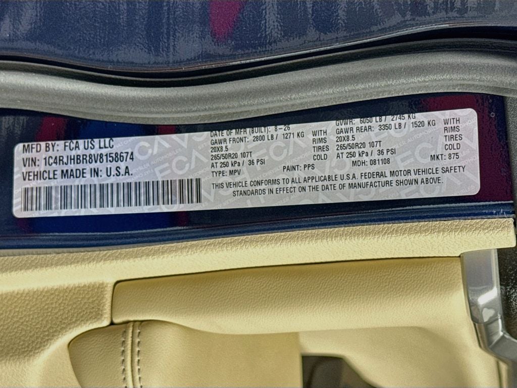 2027 Jeep Grand Cherokee Limited