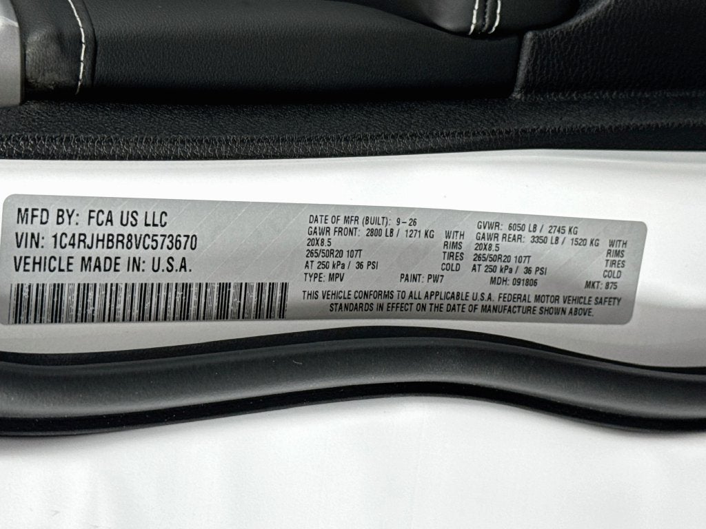 2027 Jeep Grand Cherokee Limited