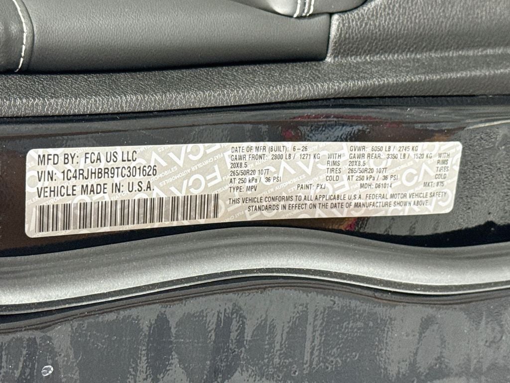 2026 Jeep Grand Cherokee Limited Reserve