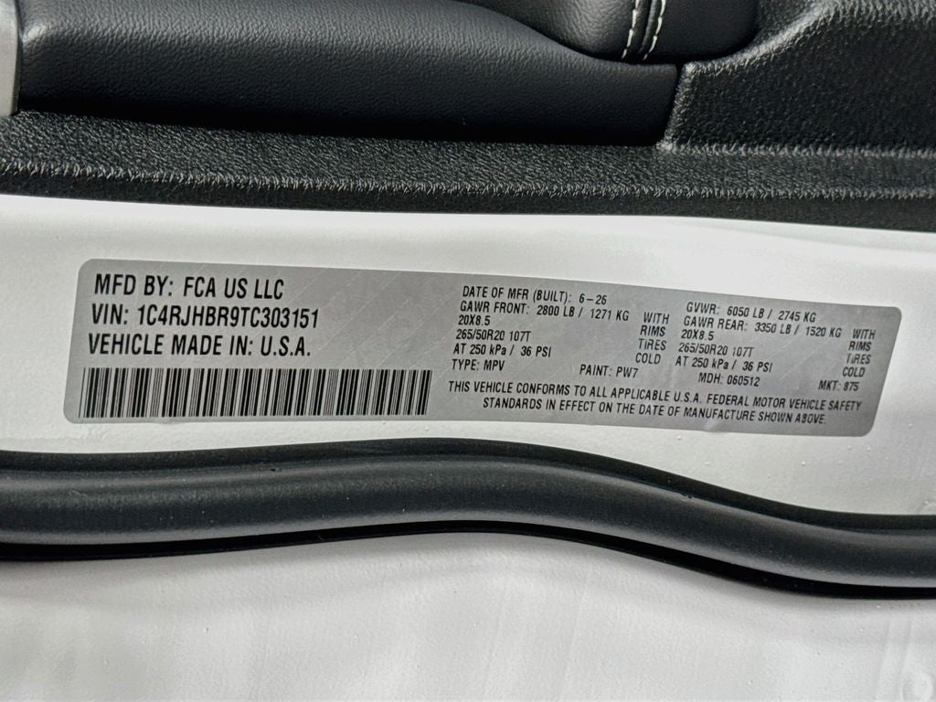 2026 Jeep Grand Cherokee Limited