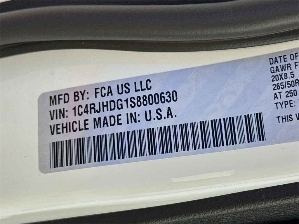 2025 Jeep Grand Cherokee Overland