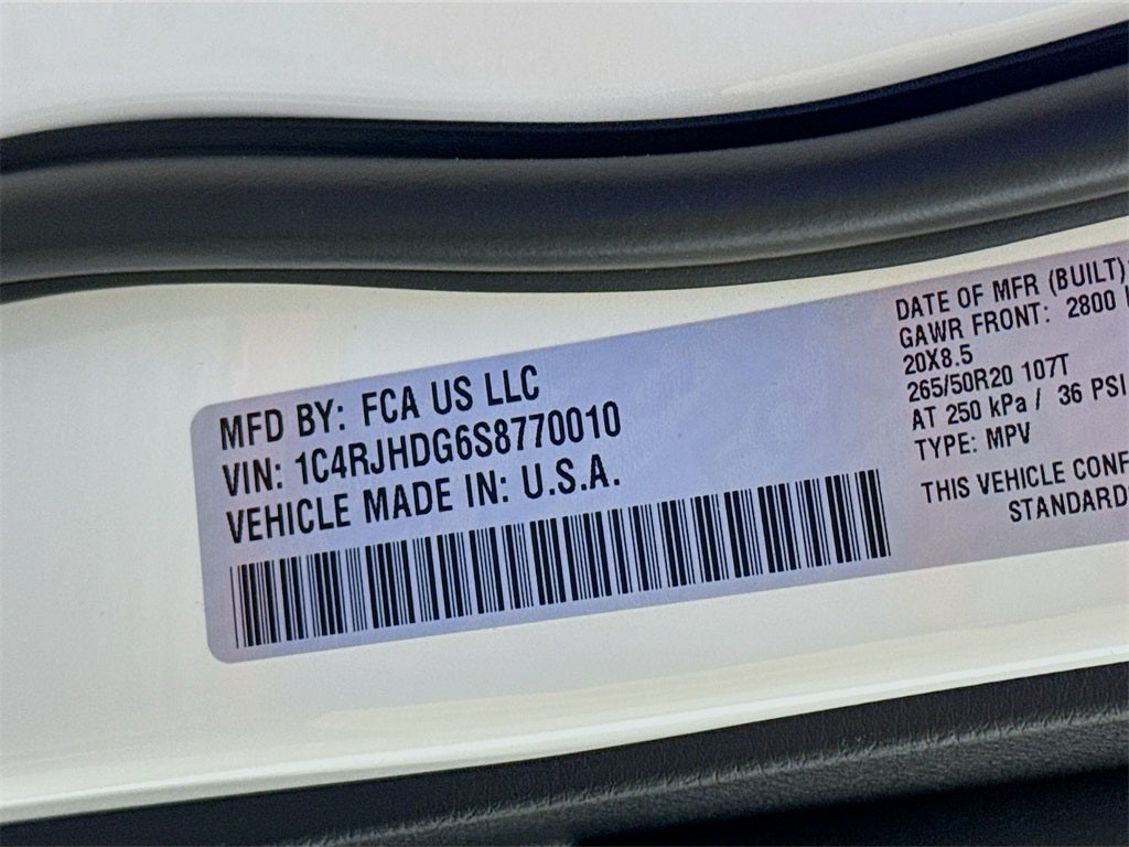 2025 Jeep Grand Cherokee Overland