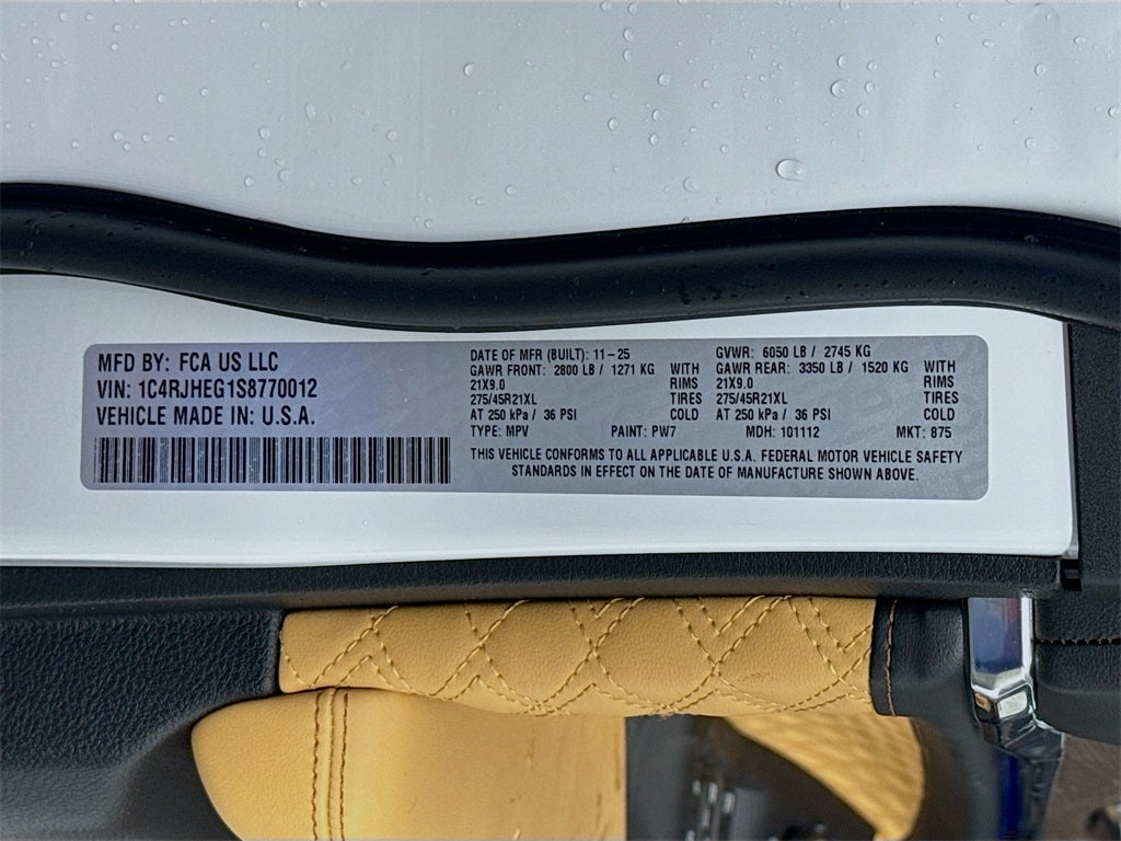 2025 Jeep Grand Cherokee Summit