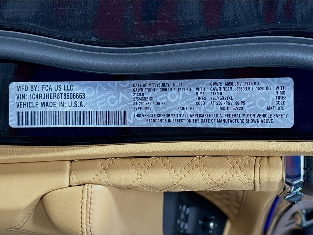 2026 Jeep Grand Cherokee Summit