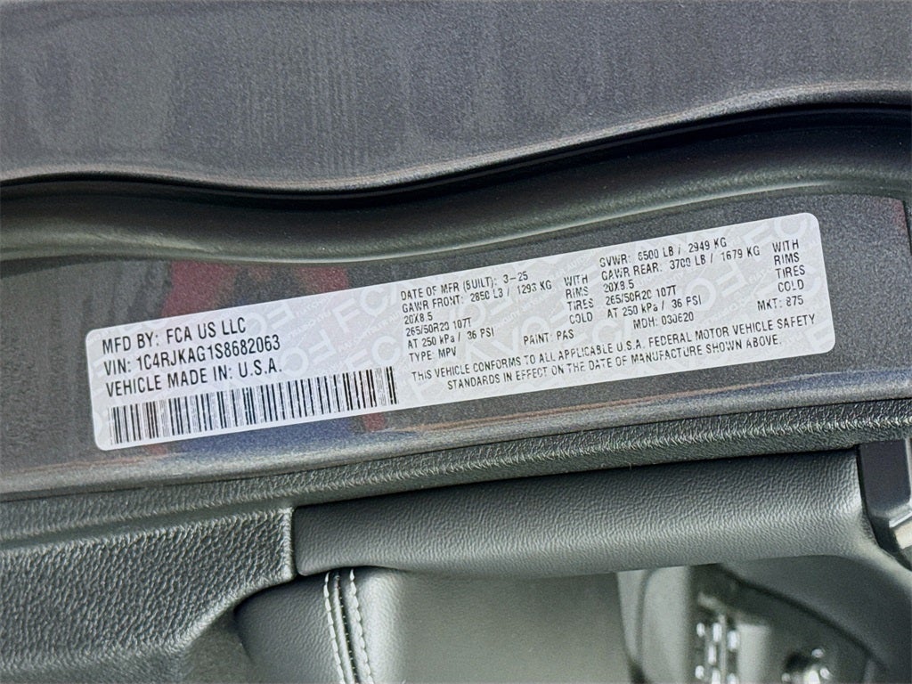 2025 Jeep Grand Cherokee L Altitude X