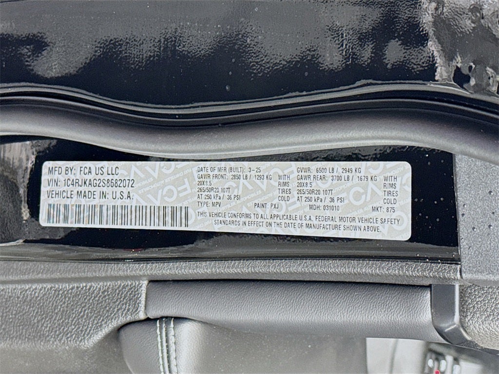 2025 Jeep Grand Cherokee L Altitude X