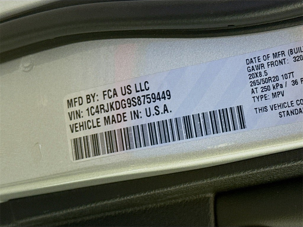 2025 Jeep Grand Cherokee L Overland