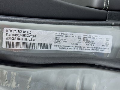 2026 Dodge Durango SRT Hellcat