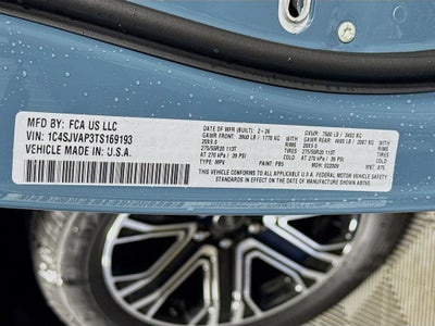 2026 Jeep Grand Wagoneer 4x4