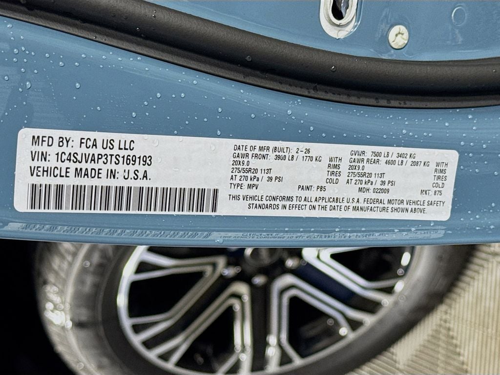 2026 Jeep Grand Wagoneer 4x4