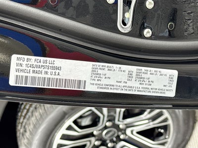 2026 Jeep Grand Wagoneer 4x4