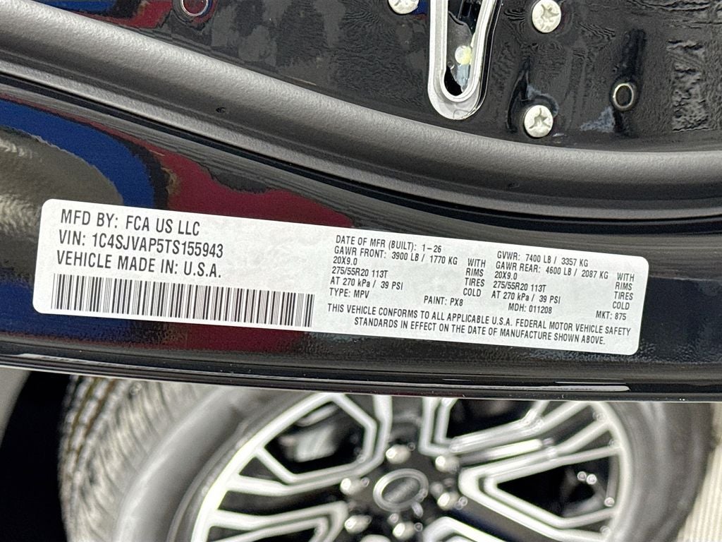 2026 Jeep Grand Wagoneer 4x4