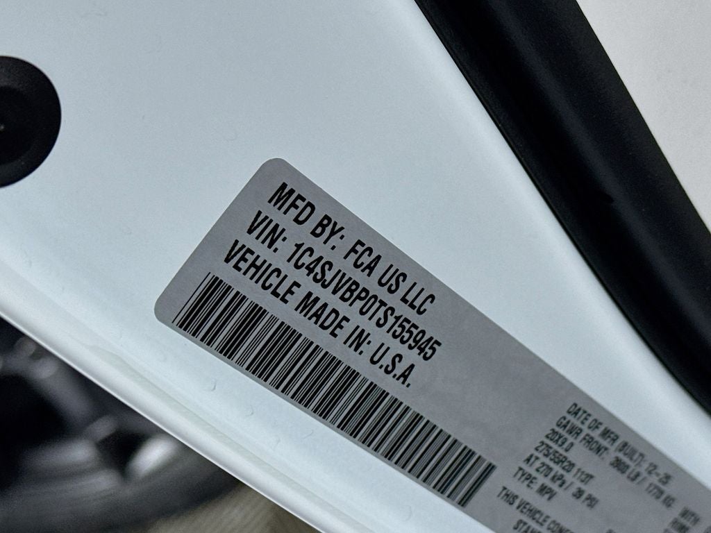 2026 Jeep Grand Wagoneer Limited Altitude