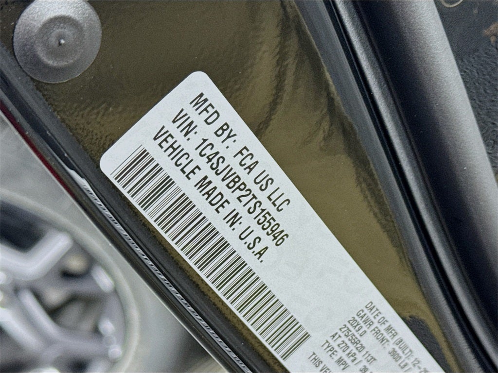 2026 Jeep Grand Wagoneer Limited Altitude