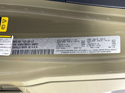 2026 Jeep Gladiator Rubicon