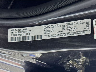 2026 RAM Ram 1500 Limited