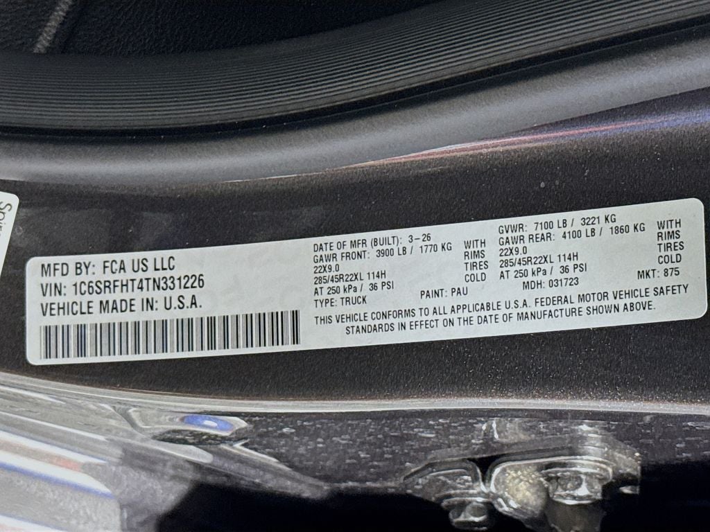 2026 RAM Ram 1500 Limited