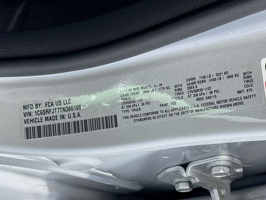 2026 RAM Ram 1500 Laramie