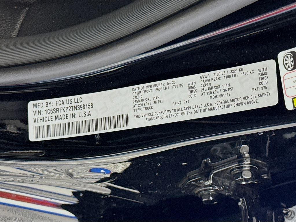 2026 RAM Ram 1500 Tungsten