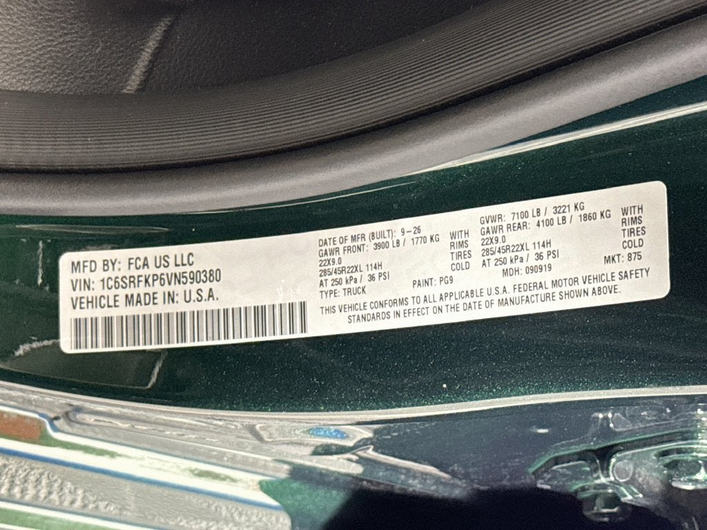 2027 RAM Ram 1500 Tungsten