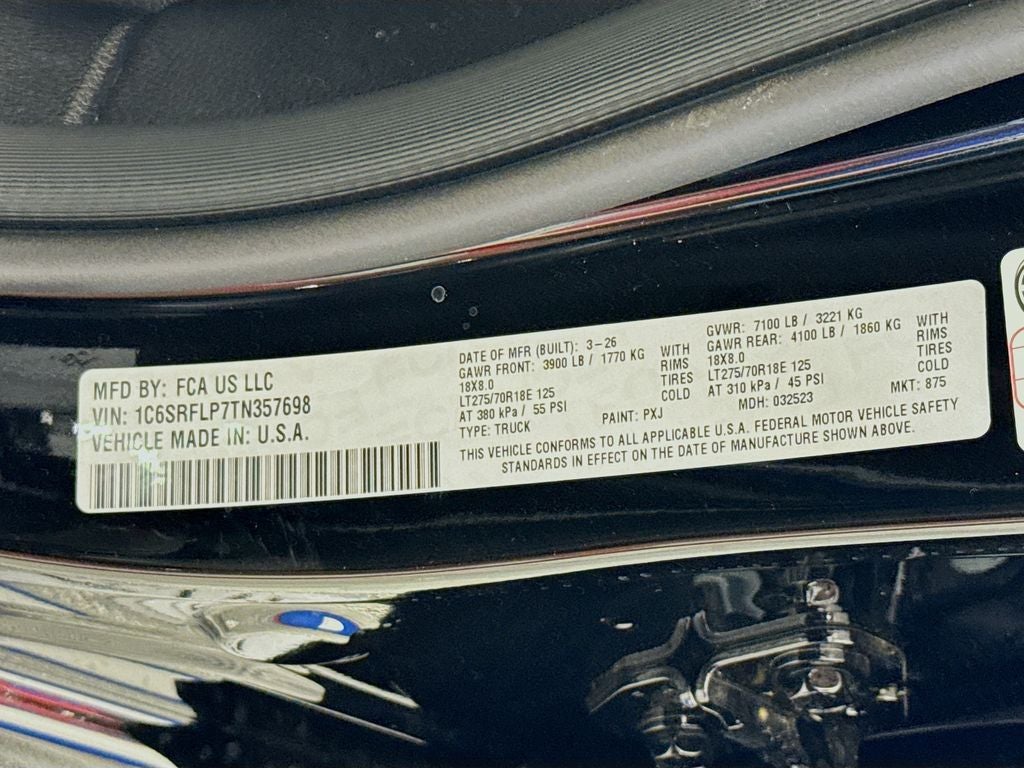 2026 RAM Ram 1500 Rebel