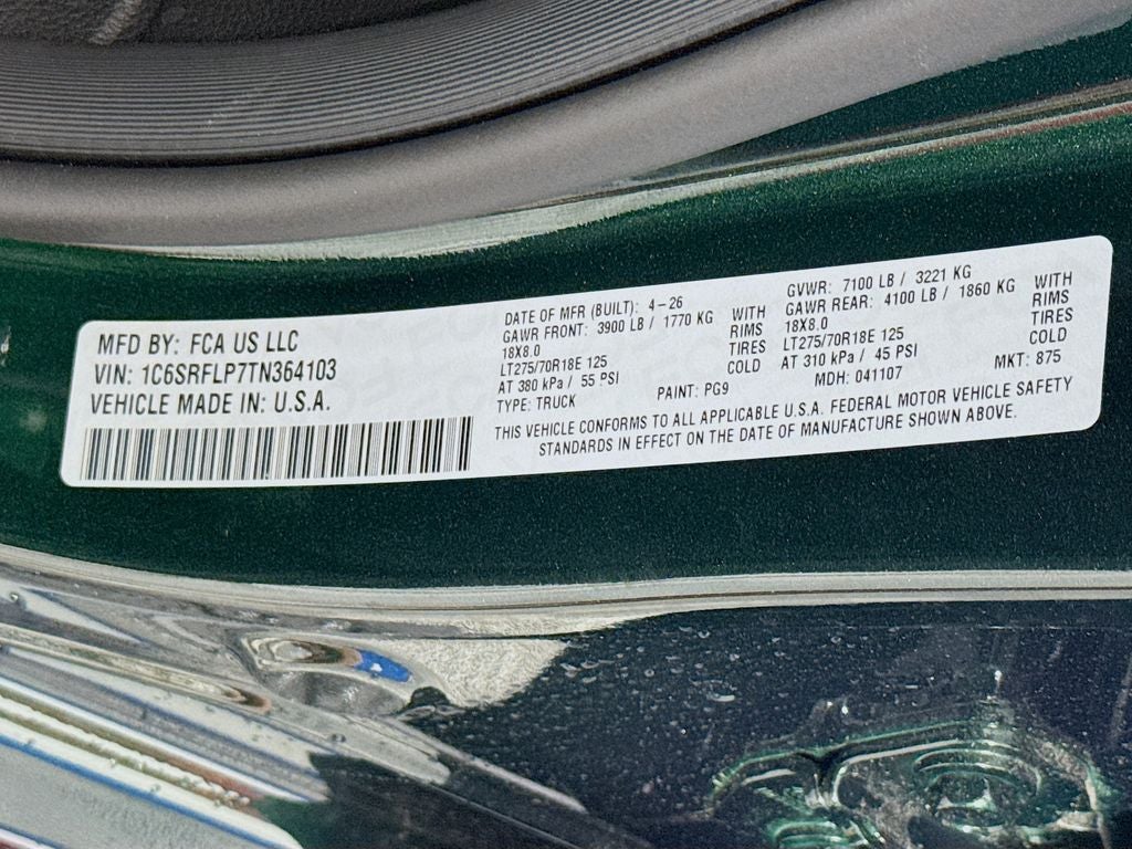 2026 RAM Ram 1500 Rebel