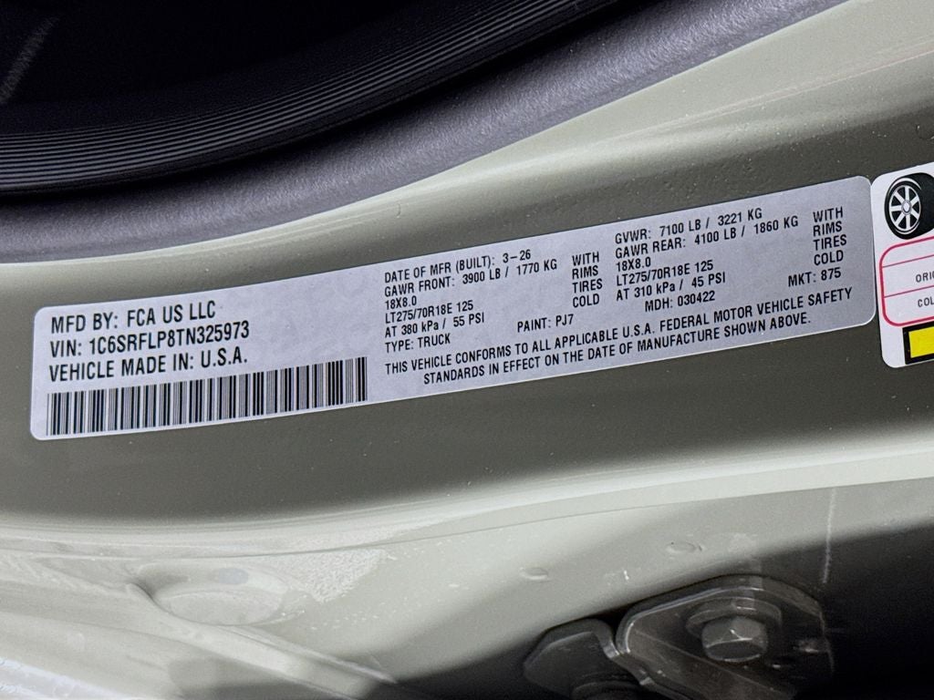 2026 RAM Ram 1500 Rebel