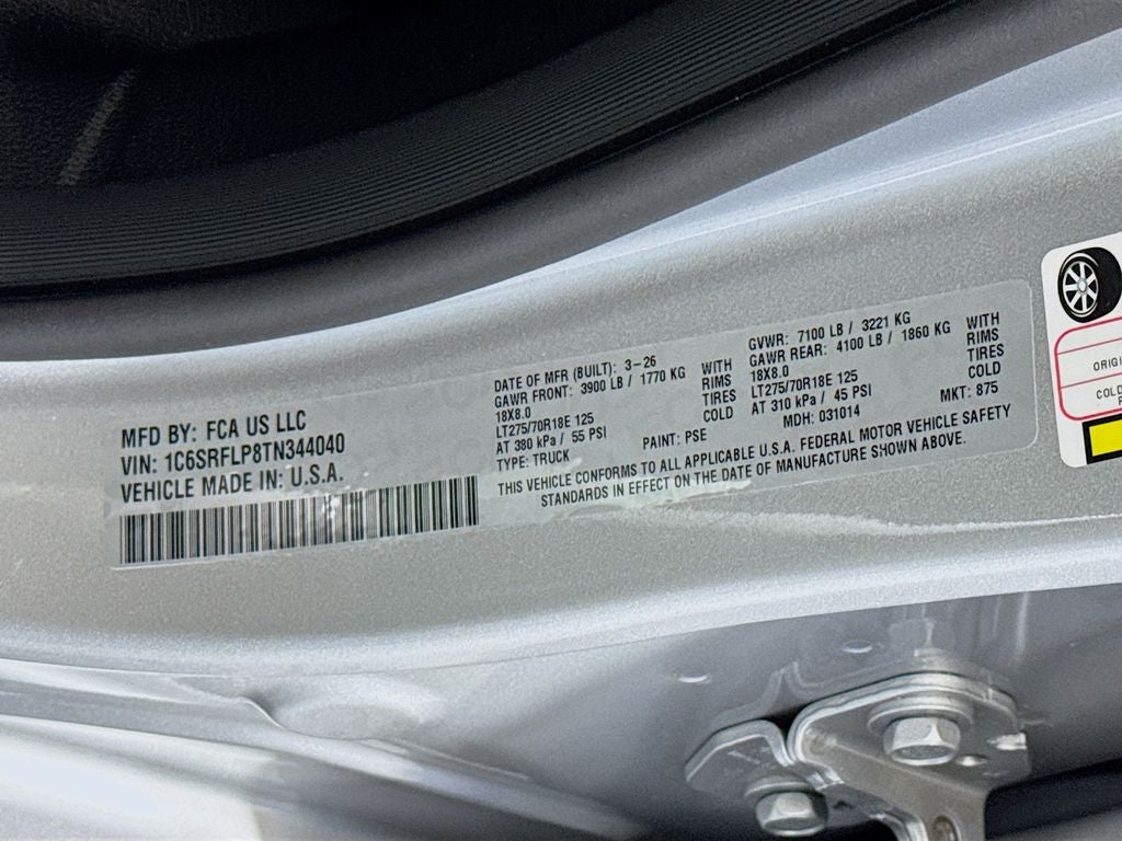 2026 RAM Ram 1500 Rebel