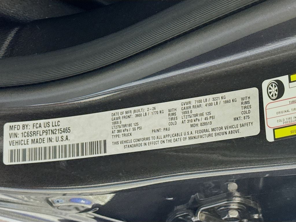 2026 RAM Ram 1500 Rebel