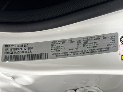 2026 RAM Ram 1500 Rebel