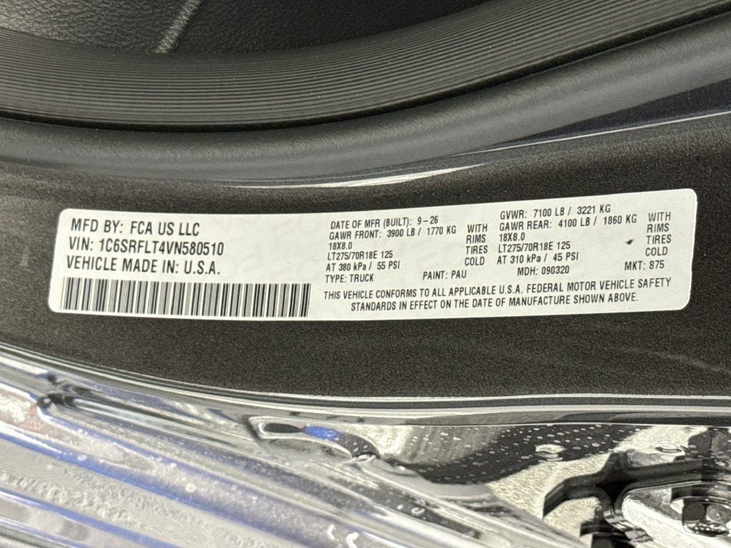 2027 RAM Ram 1500 Rebel