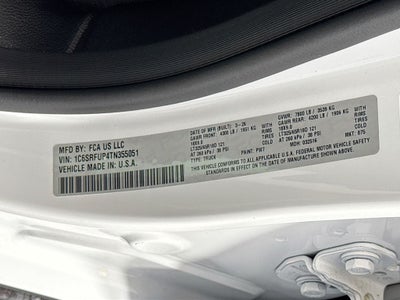 2026 RAM Ram 1500 RHO