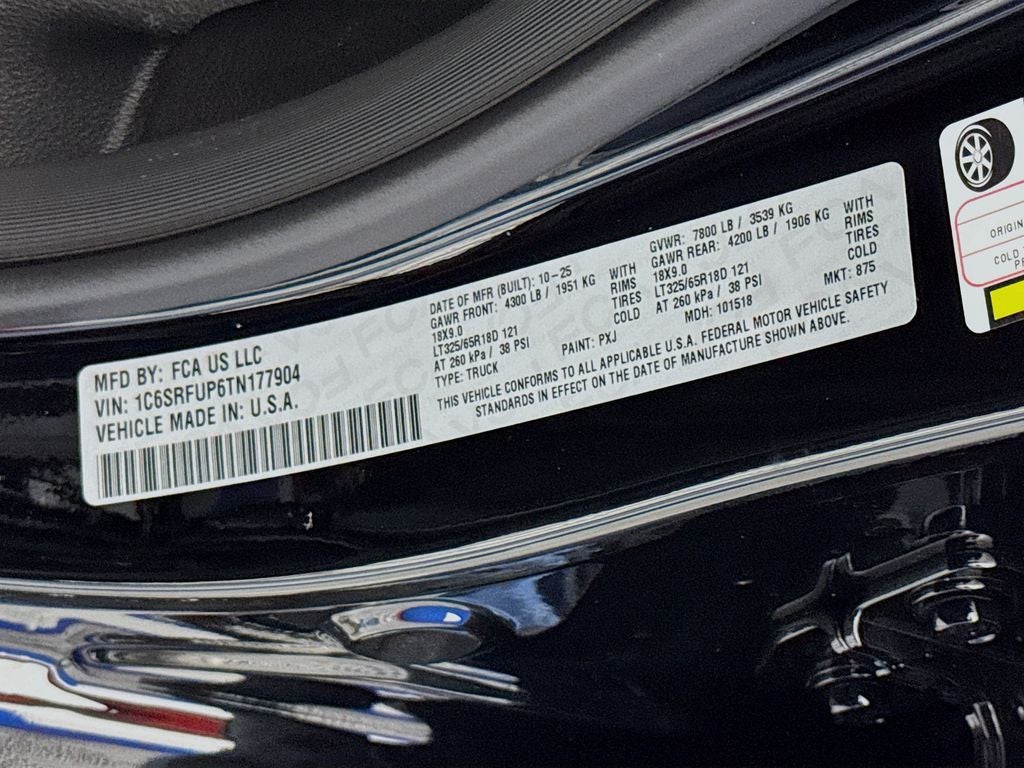 2026 RAM Ram 1500 RHO