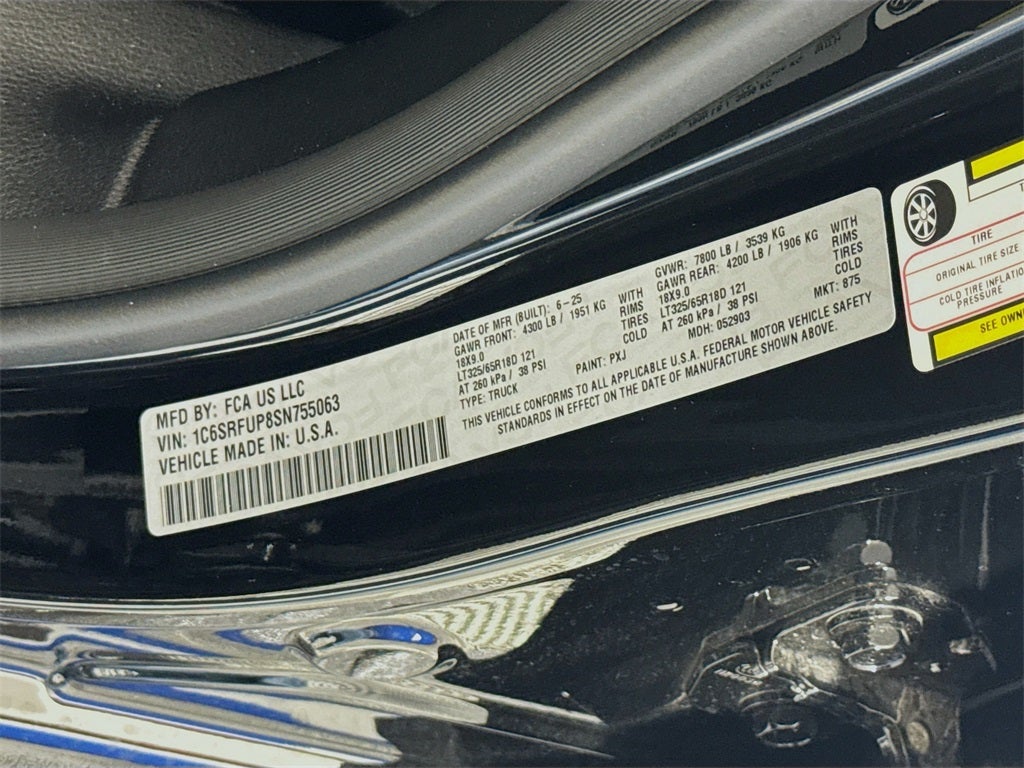 2025 RAM Ram 1500 RHO