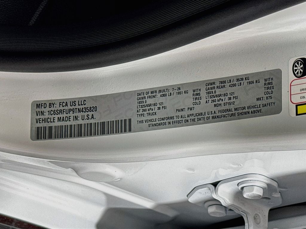 2026 RAM Ram 1500 RHO
