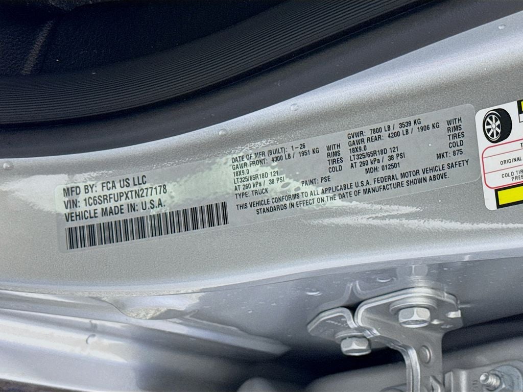 2026 RAM Ram 1500 RHO