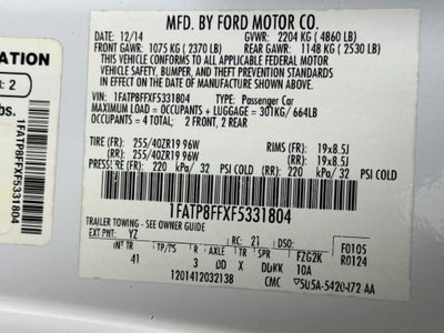 2015 Ford Mustang GT Premium