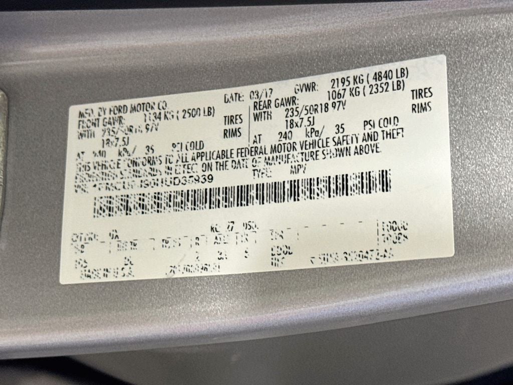 2017 Ford Escape Titanium
