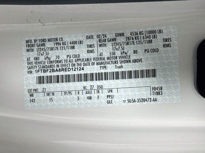 2024 Ford F-250 XL Chrom Pakage-Platform Running Board's